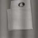 NICETOWN Sheer Window Panel Curtains - Grommet Top Gauzy Sheer Drapes Lightweight Breathable Panels for Windows (2-Pack, 54 Wide x 63 inch Long, White)