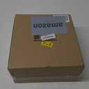 Comfort Zone Box Fan, 9 inch Portable Desk fan, Quiet 3 Speed Mini Fan for Bedroom, Electric Bedside Table Fan, Black