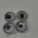 20 oz Tumbler Lid, 4 Pack Replacement Lids Compatible for YETI 20 oz Tumbler 10/24 oz Mug and 10 oz Lowball, Travel Spill Proof Cup Lids Covers with Magnetic Slider Switch, BPA Free