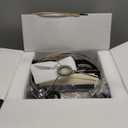 Seealle Table Lamps for Living Room Set of 2 - Black Bedside Lamp for Bedroom with USB C+A & Outlet, Farmhouse Lamps for Night Stands, 3-Way Dimmable Touch Lamps for Living Room with Oat Shade