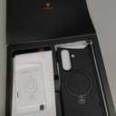 TORRAS 360 Spin Magnetic Stand for Galaxy Z Fold 7 Case, MIL-Grade Hinge Protection, Fit for Magsafe, 360 Kickstand & Ring Holder, Armor Hard Slim Case for Samsung Galaxy Z Fold 7, Black