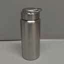 CDJ 16 oz Vacuum Insulated Stainless Steel Water Bottle with Handle, Leak-Proof Double Walled Water Bottle, Reusable and Portable, Metal Water Bottle for School, Hiking, Camping