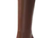 Modatope Platform Knee High Boots for Women Chunky Heel Rounded Toe Womens Knee High Boots Side Zipper Tall Boots (6.5)