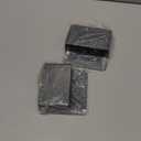 Mabrasse 2p Magnetic Dry Erase Marker Holder,Pen and Eraser Holder for Whiteboard, Magnet Pencil Cup Utility Storage Organizer for Office, Refrigerator, Locker and Metal Cabinets, Grey