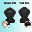 Universal Deluxe Kayak Seat Cushion with Storage Bag for Kayak,Padded Boat,SUP,Canoe,Fishing Boat,Seats with 4 Adjustable Straps