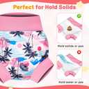 MooMoo Baby Swim Diapers 3 Pcs Waterproof Reusable Swimming Diapers for Baby Boys and Girls Swim Lesson 3T