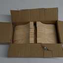 CALIDAKA 4pcs Folding Room Divider Stand,Wooden Room Divider Stand with Screws,Room Divider Screen Holder Feet Partition,Folding Privacy Screen Holder for Hotel Home Office(Color:Wood Color)