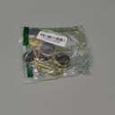 Komotu Christmas Stocking Holder for Mantle - 6 Pack Non-Slip Stocking Mantel Holders Hooks Hanger for Christmas Xmas Fireplace and Party Decoration (Gold)