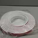 Hungbak 240"L x 1.6"W Peel and Stick Chair Rail Panel Molding, Pre-Primed Trim for Home Decoration & Wall Protection