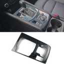 for Mazda CX-5 CX5 2017-2025 Accessories Car Center Console Gear Panel Cover Gear Shift Knob Trim Frame Interior Auto Shift Lever Panel Decorate Covers (ABS Carbon Fiber Color Sport Style)