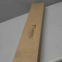 TONIAL Bronze Double Curtain Rods for Windows, 72-150 Inch, Simple Finials