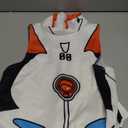 SINMIUANIME Women's One-Piece Anime Swimsuit Party High Cut Bodysuit Cosplay Leotard Teddy Lingerie Set (White)