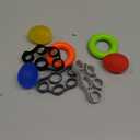 roygra Grip Strength Trainer (8 Pack), Forearm Strengthener, Stress Balls for Adults, Hand Strengthening Devices, Wrist Finger Strengthener, Physical Therapy Exercise Equipment, Golf Baseball Climbing