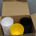 Domensi 48 Pcs Construction Party Favors 16oz Construction Cups Thick Plastic Excavator Cups Dig in Disposable Hot Cold Drink for Themed Birthday Party Picnics Barbecues