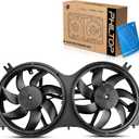 PHILTOP Engine Cooling Radiator Fan Assembly for Infiniti JX35 2013
for Nissan Pathfinder 2013-2020, for Infiniti QX60 2014-2020 Radiator Cooling Fan Kit Replacement 623760