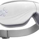 Mynt 5 Mode Eye Massager with Heat and Cooling, Heated Eye Massager with Bluetooth Capability, Folding Eye Mask Massager with Heat and Cool, Eye Massage with Voice Announcement, Gifts for Valentine