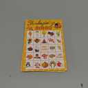 Fancy Land Thanksgiving Bingo Game 24 Players for Kids Holiday Party Craft Supplies