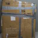 East Oak Screen House Tent Pop-Up, Portable Screen Room Canopy Instant Screen Tent 10 x 10 FT with Carry Bag for Patio, Backyard, Deck & Outdoor Activities, Brown, 1010 FT