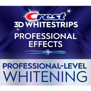 Crest 3D Whitestrips Professional Effects – Teeth Whitening Kit, 5 Treatments , Each with 1 Upper/1Lower, 10 Strips – Crest 3DWhite Teeth Whitening Strips