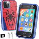 Byserten Kids Smart Phone, 3.5'' Touchscreen Kid Phones with Dual Camera, Educational Toddler Learning Toys for 3-10 Year Old Boys, Christmas Birthday Gifts, Music Player, Habit Tracker, Games