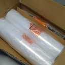 JARLINK Stretch Film, 15 Inch x 1000 Feet Shrink Wrap for Pallet Wrap, Industrial Strength Stretch Wrap with Handles, Moving Wrapping Plastic Roll, 60 Gauge, 2 Pack, Clear