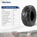 MaxAuto 145 70-6 Tires ATV, 145/70-6 Tubeless Go Kart Mini Bike Tires, 4PR, Pack of 2
