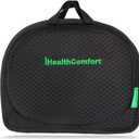 Small Travel Seat Cushion,Gel Memory Foam Seat Cushion,Supportive Butt Pillow,Portable and Foldable for Long Sitting Hours on Stadium Airplane Car Seat
