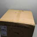 Self Cleaning Litter Box, Automatic Cat Litter Box with APP Control, Odor-Free Waste Disposal Includes Trash Bags, Large Waste Bin, Open-Top, for Multiple Cats