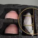 Ceramic Espresso Cups Set with Saucers and Metal Stand, 4 oz Porcelain Stackable Cappuccino Cups Teacup For Tea, Espresso, Latte, Coffee, Cafe Mocha (Pink (7)