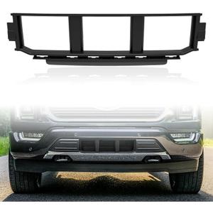 Front Bumper Grille for 2021+ Ford F150, Front Lower Center Bumper Cover Bumper Grille Trim Panel Insert for Ford F-150 2021 2022 2023 Accessories, Replacement ML3Z17B968BB, ML3Z17B968BA