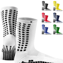 Lux Dual Grip Socks - Soccer Grip Socks for Men and Women. GripArray Performance & Comfort