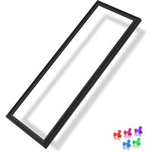 Upgraded W10249913 WPW10249913 Freezer Door Gasket Compatible with Whirlpool Refrigerator Door Gasket, Rubber Seal For Kenmore Refrigerator Door Gasket Black, Freezer Seal Replacement 63.98"x14.37"