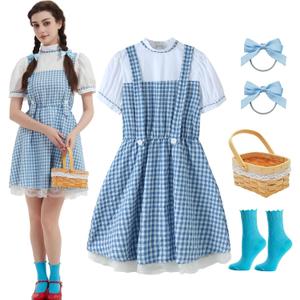 Women Book Storybook 2025 Adults Character Halloween Costumes Outfits (Medium)