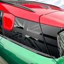 KUNGKIC for Mini Cooper U25 Countryman 2025 2024 2023 Rear Side Window Decals Flag Vinyl Sticker with DIY Installation Accessories