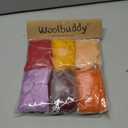 Woolbuddy Wool Roving Kit for Needle Felting (Summer) 6 Colors Natural Wool | Needle Felting Wool Roving Kit Multiple Colors, for Needle Felting, Wet Felting Supplies, DIY Handmade Gifts & Home Décor