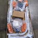 Hall of Games EZ Fold Premium Indoor Arcade Basketball Game with Steel Frame and Polycarbonate Backboard, Dual Shot Electronic Scoring with 6 Size 3 Balls Included, Perfect for Basement Game Rooms