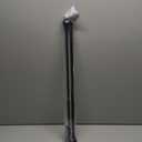 Kenney Chelsea Ball End Window Curtain Rod - Adjustable 28 to 48 Inches, Extendable Set, Black