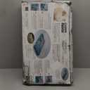 MidWest Homes for Pets Guinea Habitat Plus Cage, Includes Divider Panel and Hinged Top, Washable PVC Canvas Bottom, Expandable Small Animal Cage for Guinea Pigs, 171GHP (White/ Teal)