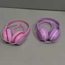 Kids Headphones - Wired with 3.5mm Jack, Volume Limiting for Kids, Adjustable for Boys/Girls/School (purple pink)