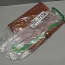 Fringe Studio 2026 Weekly Planner, Aug 2025 - Dec 2026, 17 Month, Faux Leather Wrapped Cover, "TEXT BLOCK COGNAC", 8"w x 10"h, 240 Pages (137FL003)