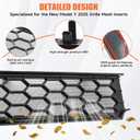 Grille Mesh Insert for Tesla Model Y Juniper 2025 2026, Front Air Vent Cover Guard with Insect Protection, ABS Detachable Front Grille Mesh Inserts for Tesla New Model Y Juniper Accessories