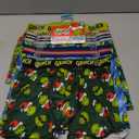 Dr. Seuss boys The Grinch Who Stole Christmas Athletic Boxer Briefs Sizes 10 Pack of 4