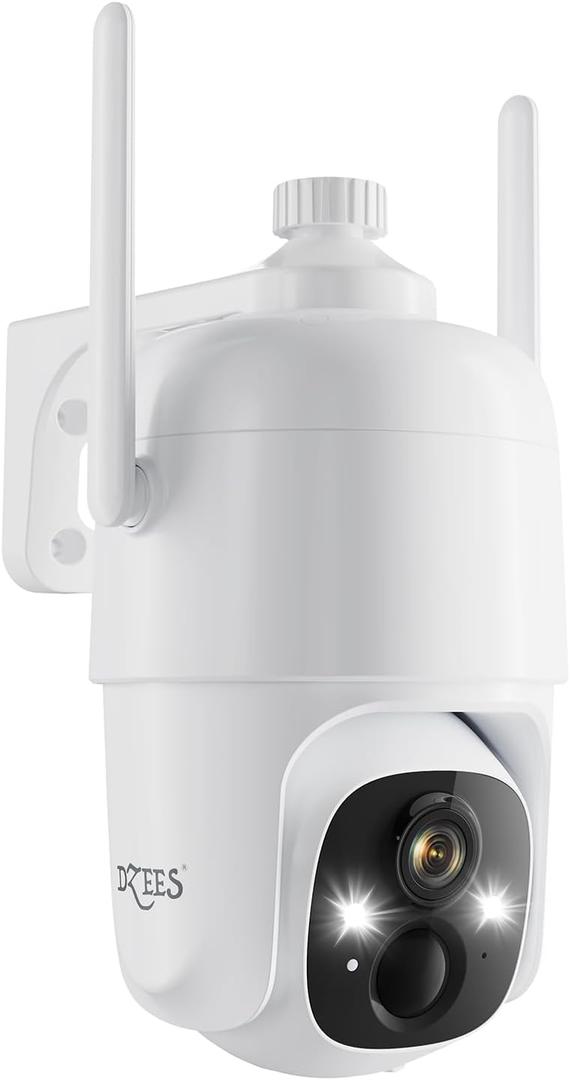 Dzees 360° PTZ Security Camera Wireless Outdoor WiFi 2K