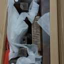 Alaterre Furniture Durango 26-Inch Tall Industrial Wood Counter-Height Stool Bar Stool, Kitchen, Seating, Vintage-Style Saddle Seat, Comfort, Rustic Industrial, Light or Dark Tone Lacquer Finish