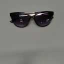 Quay - Women's Sunglasses, Polarized Cat Eye Lenses with UV Protection, Oversized Sunglasses (Confidential, Black)