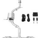Catback Exhaust System, Muffler Cat Back Valved Exhaust Cutout Kit for 20152021 Golf MK7 / MK7.5 GTI