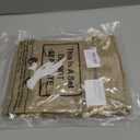 Woanger 10 Pcs Easter Bunny Bags with Drawstring 7.9 x 10.2 Inch Easter Burlap Bags Rabbit Ears Furry Bunny Bag Cookies Chocolate Party Favors Gift Candy Egg Hunts Stuffer for Kids Girls