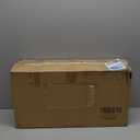 11x11in Wicker Storage Baskets Set of 5 Collapsible Water Hyacinth Basket for Organizing,Handwoven Woven Bins for Bedroom,Living Room,Shelves - Natural