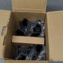 monTEK Swivel Bike Wall Mount, Bike Hangers for Garage, Space-Saving Vertical Bike Rack, Sturdy Bike Storage Rack Holds Up to 66lbs, Easy to Install, 4 Pack