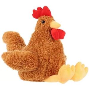 Apricot Lamb Toys Plush Ginger Rooster Stuffed Animal Soft Cuddly Perfect for Child (Ginger Rooster,10Inches)